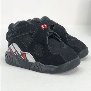 Air Jordan Retro 8 (TD) Playoffs 305360-062 Toddler Shoes -Size 5C